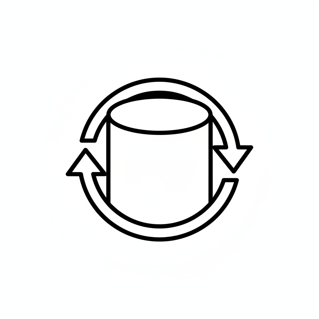 storage tank turnover icon